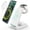A-White, variant on 3 in 1 Wireless Charging Station, 2026 Upgraded Fast Desk Charger Station for iPhone 17 16 15 14 13 12 Pro Max Plus, Charger Stand for Apple Watch 11 10 9 8 7 6 5 4 3 2 Ultra SE, Airpods 4 3 2 Pro
