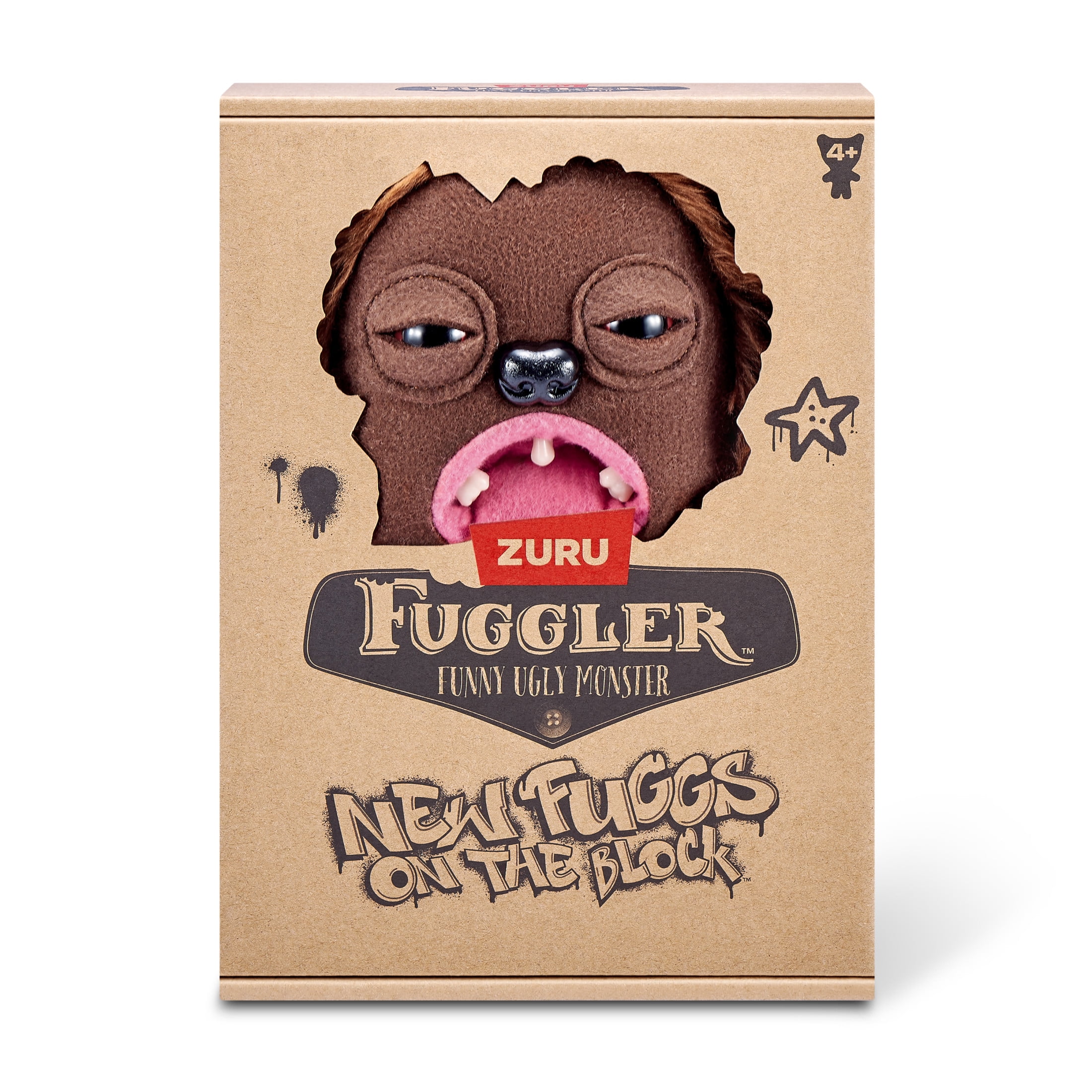 Fuggler New Fuggs on the Block 9 inch (Hedge Grog), Funny Ugly Monster Soft Plush Toy by ZURU  (图2) Fuggler New Fuggs on the Block 9 inch (Hedge Grog), Funny Ugly Monster Soft Plush Toy by ZURU  (图2)