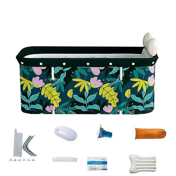 Foldable Bathtub Portable Soaking Bath Tub