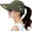 Army Green, variant on Sun Hats for Women Wide Brim Sun Hat UV Protection Caps Floppy Beach Packable Visor