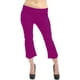 Vivians Fashions Pantalon de Yoga - Capri Manque et Manque Plus de Tailles – image 1 sur 4