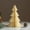 C, variant on Christmas Desktop Tree Decoration - 9.84x3.54 Inch Paper Craft Holiday Scene Prop for Tabletop Display and Photo Shooting