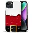 thumbnail image 2 of FKBRCL4U Compatible with iPhone 13/iPhone 14 Case, Christmas Santa Belt Mustache Pattern for Girl Full Body Design Soft Silicone Drop Shock Scratch Protection for iPhone 13/iPhone 14, 2 of 7