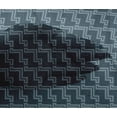 thumbnail image 4 of oneOone Viscose Chiffon Fabric Greek Key Geometric Fabric Prints By Yard 42 Inches Wide, 4 of 4