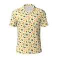 thumbnail image 2 of Daiia Sea Turtle And Whale Pattern Men’s Polo Shirts,Solid Deck Shirt,Classic Fit, Breathable Cotton Polo for Casual and Sport Wear-4X-Large, 2 of 7