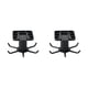 thumbnail image 4 of Colgador de cocina Billuyoard autoadhesivo giratorio 6 garras Negro 2piezas, 4 of 6