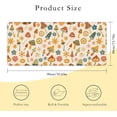 thumbnail image 3 of Desk Mat,Vintage Mushrooms Gaming Mouse Pad,XXL Extended Mouse Pad Mat for Office,Computer,Keyboard with Non-Slip Base Stitched Eges Mousepad 35.4''''×15.7'''', 3 of 6