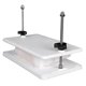 thumbnail image 5 of Tofu Press Plastic Homemade Manual Two Springs Tofu Press Bent Plate Machine Household Kitchen Pres, 5 of 5