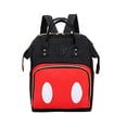 thumbnail image 1 of Mochila pañales bebé Exttlliy, capacidad impermeable, multifunción, moda lunares, bolsa viaje, lactancia, 1 of 3
