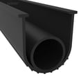 thumbnail image 1 of BOWSEN Garage Door Bottom Seals Weatherproof Weatherstrip Threshold Buffering Sealing High Performance EPDM Rubber Weather Resistance Gasket Black 1/4 Inch T-End, 10FT Long, 1 of 4