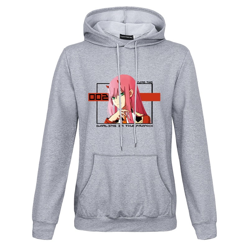zero two face hoodie