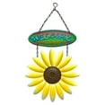 thumbnail image 4 of Flor colgante de pared de hierro metálico, cartel de bienvenida para puerta dentera, licencia de porche, casa de vacaciones, hogar, exterior, decoració Amarillo perfecl Cartel de bienvenida, 4 of 8
