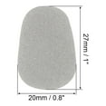 thumbnail image 2 of Gloves Touch Screen Sticker 1"x0.8" Ultra High Sensitivity Flexible Silver Fiber Ultra Thin Stickers, Pack of 16, 2 of 6
