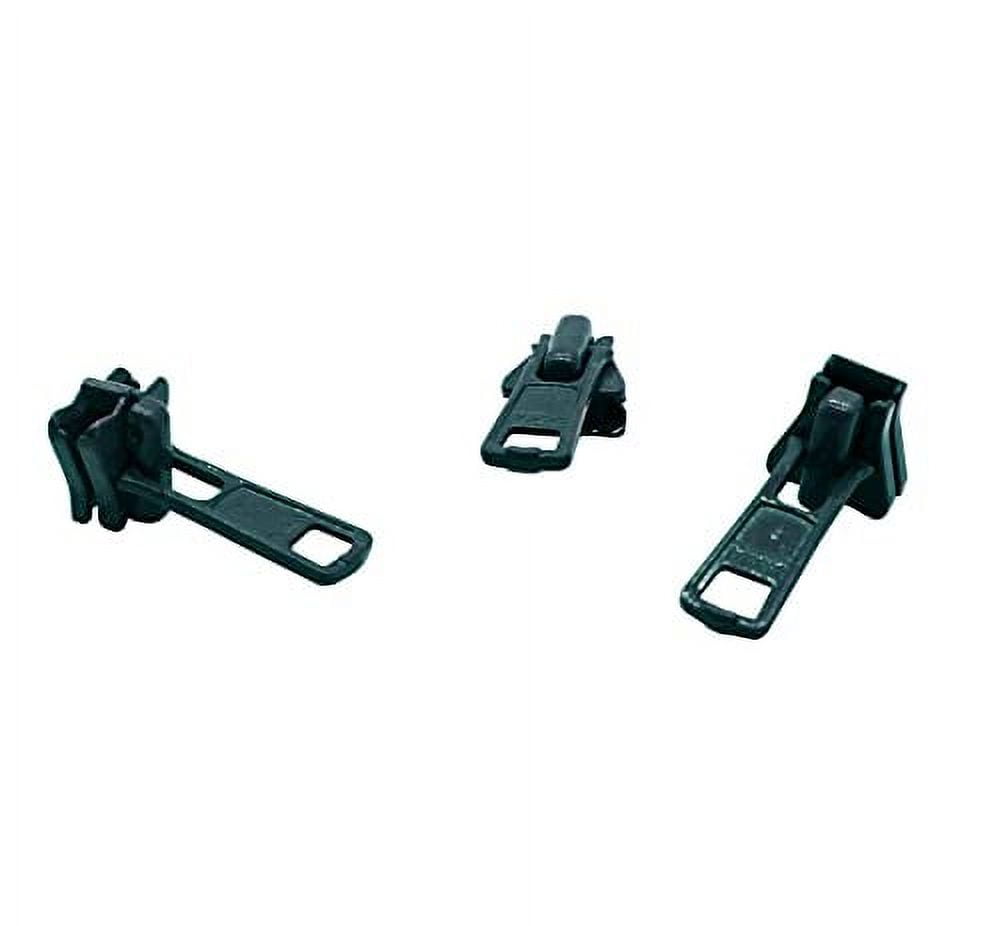 YKK Zipper Repair Kit Solution - 8 Sets of Assorted 4 of #5, 2 of #7 and 2  of #10 -Top & Bottom Stops Included - Antique Auto Lock Black Sliders -  Walmart.com