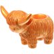 thumbnail image 1 of Maceta de vaca para decoración de vacas, maceta para suculentas, maceta de vaca de las Tierras Altas para suculentas de patio, 1 of 6