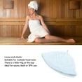 thumbnail image 3 of Coral Fleece Sauna  Highly Absorbent, Versatile and Comfortable, Ideal Gift, Top Ring Design, Suitable for Daily Use, 3 of 7