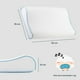 thumbnail image 4 of Almohada Ortopédica Cervical Memory Foam Estándar Espuma Viscoelástica Colordreams blanco Estandar, 4 of 8