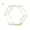 Gold, variant on Travelwant Geometric Hexagon Shaped Mounted Floating, Home Decor, Metal Wire and Rustic Wood Wall Storage Shelves for Bedroom, Living Room, Bathroom, Kitchen and Office