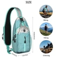 thumbnail image 5 of Sling Backpack Crossbody Shoulder BagTravel Sling Bag for Men Women Travelers Abstract Geometry Colorful, 5 of 6