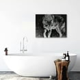 thumbnail image 5 of Acheng Canvas Wall Art Motivational Entrepreneur Painting Wolf Picture Poster Prints Artwork Decor for Home Office House Bedroom Framed Easy to Hang 20x16inch, 5 of 6