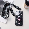 thumbnail image 1 of Funda de teléfono con correa de cordón cruzado de dibujos animados para Samsung Galaxy A6, A7, A8 Plus 2018, A51, A71, 4G, A12, A50, A70, A50s, A30 Fivean unisex, 1 of 2