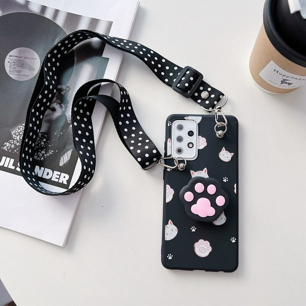Funda de silicona con correa de dibujos animados para Xiaomi Mi 11T Pro 11 Lite T 10T Note 10 Pro A3 A2 Mi 8 Mi 9 SE Lite 9T Fivean unisex