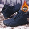 thumbnail image 3 of Men's & Women's All-Terrain Winter Boots-Heavy-Duty Thermal Insulated Snow Boots with Slip-Resistant Rubber Sole, Ankle Support & Arch Support, Multi-Functional Hiking, Casual Shoes for Cold Weather, 3 of 8