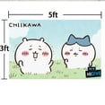 thumbnail image 6 of Chiikawa school Taspestry Wall Decor Birthday Banner Backdrop Background Party Supplies Poster Fans, 6 of 6