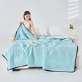 thumbnail image 4 of Summer Quilt Lightweight Breathable Blanket for Hot Weather, Soft Skin Friendly Washable Air Conditioning Quilt 59x78 Inch, 4 of 9