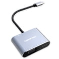thumbnail image 4 of Tipo C a HUG compatible con HUB 4K 1080P Adaptador de video con cable PD Adaptador de carga rápida Aleación de aleación Accesorios para computadora Kearding EL005526-00B, 4 of 6