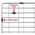 thumbnail image 2 of KBG-103-33-2 Stainless Steel Bottom Grid for KHU103-33 Right (Small) Bowl 33€ Kitchen Sink, 12 9/16€ x 16 1/2€ x 1 3/8€, 2 of 4
