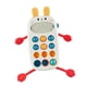 thumbnail image 5 of Juguete Interactivo Con Cuerda Para Tirar Del Teléfono, Juguete De Prensa Para Bebés De 3 A 6 Meses, Juguete De Viaje, Conejo, 5 of 9