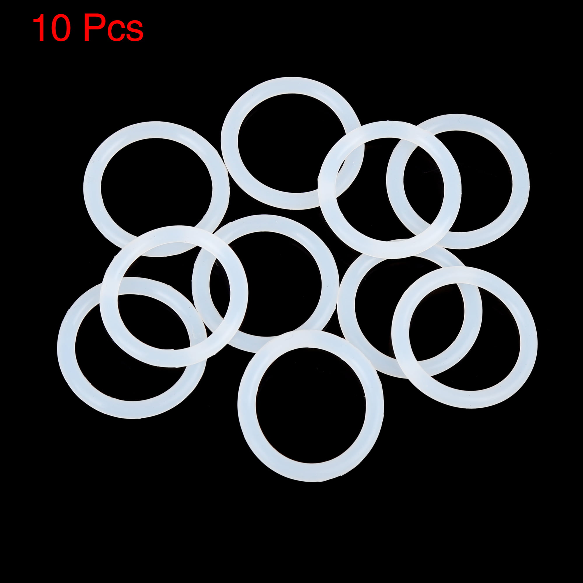 Details about   White 3.5mm Cross Section O-Ring Seals Washers Gasket,Food Grade Silicone Rubber 