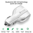 thumbnail image 5 of USB C Car Charger, 18W Phone Car Charger Adapter,USB Charger QC3.0 Car Phone Charger Double Export Outlet Fast Charging For All Kinds Of Phone, 5 of 6