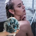 thumbnail image 5 of hulanddfd Bath Shower Loofah Sponge, 4.7*4.7in Dreamy And Colorful Bath Flower - Soft and Non Scattering Bathroom Shower Accessories for Women and Men, 5 of 8
