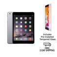 thumbnail image 1 of Refurbished Apple iPad Mini 3 A1600 (WiFi + Cellular Unlocked) 16GB Space Gray (Grade A+) w/ Pre-Installed Tempered Glass, 1 of 5