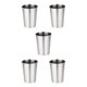 thumbnail image 2 of Toystoory Taza de café inoxidable, taza de agua potable, bebidas, soporte apilable reutilizable, Camping, Picnic, hogar, exterior, plata, 260ML Type2 NO2, 2 of 6