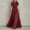 Wine, variant on Blmnix Ladies Dresses Prom Dress Tent Lace Dress Plus Size Dresses for Curvy Under Dresses Mock Neck Maxi Short Sleeve Black Women's Summer Dresses XXXXXL