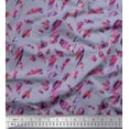 thumbnail image 1 of Soimoi Poly Georgette Fabric Brush Stroke Abstract Decor Fabric Printed Yard 42 Inch Wide, 1 of 3