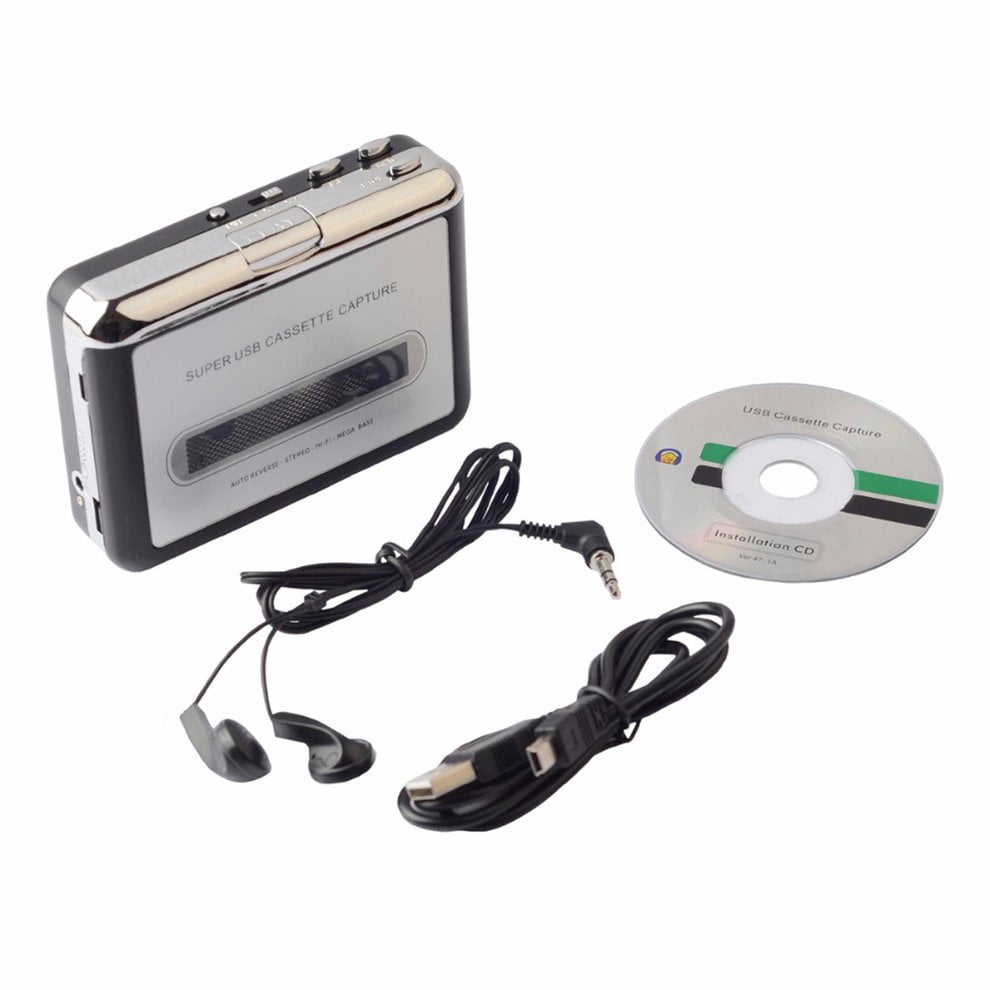 Cassette Tape To MP3 IPod CD Converter Capture Audio Music Player