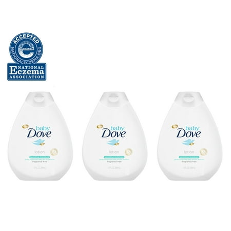 Baby Dove Fragrance Free Lotion Sensitive Moisture 13 oz, 3
