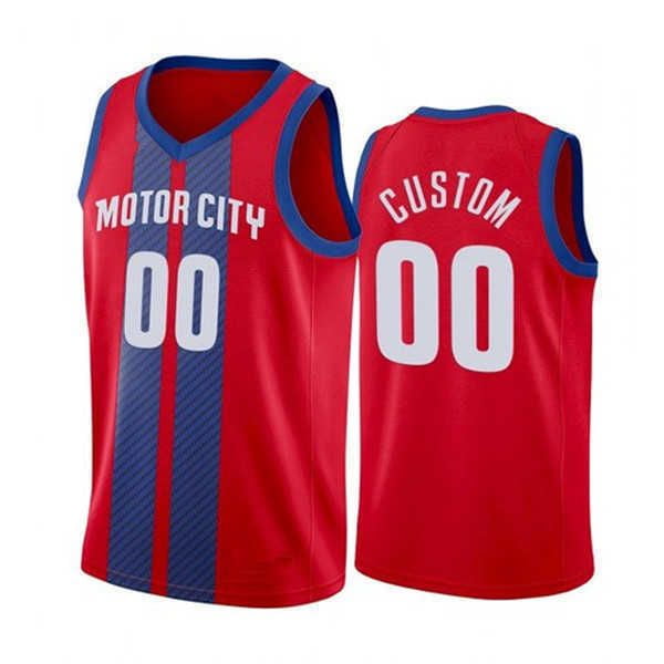 NBA_ 75th Custom Detroit''Pistons''Men Jersey Women youth 2 Cade Cunningham  55 Luka Garza 7 Killian Hayes 5 Frank Jackson Basketball Jerseys''nba''print  