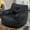 Dark Gray, variant on CJC Giant Bean Bag Chair with Armrests Lazy Sofa Soft Tufted Comfy Couch Chair Stuffed High-Density Foam for Adults in Livingroom Bedroom