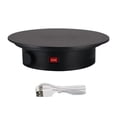 thumbnail image 3 of DOLITY 360 Degree Rotating Display Stand Display Table for Photography Live Video Black, 3 of 7