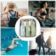 thumbnail image 5 of Unique Bargains 3 Pcs Travel Container Set Leakproof Plastic Travel Bottles Set 260ml Blue Green, 5 of 5