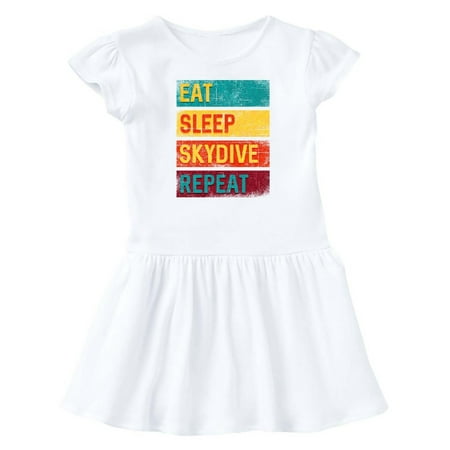 

Inktastic Skydiving Eat Sleep Skydive Repeat Gift Baby Girl Dress