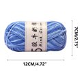 thumbnail image 3 of Clearance Under $1 Boovnll Cotton Yarn 5 Strands Multicolor Soft Crochet Yarn 1.8 oz/50g Machine Wash for Knitting Crocheting Crafts Home Decorations DIY Kids Toys Knit Clothes Yarn, 3 of 6