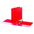 thumbnail image 2 of Economy 3 Ring Non-View Round Ring Binder, 2" Capacity, 11x8.5, Red, 2 of 3
