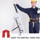 thumbnail image 5 of 2 bisagras telescópicas para escalera, bisagras de ingeniería para escalera, accesorios para escalera doméstica., 5 of 6