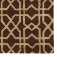thumbnail image 3 of Linon Aspire X's Hand Tufted Wool 5'x8' Rug in Brown, 3 of 5